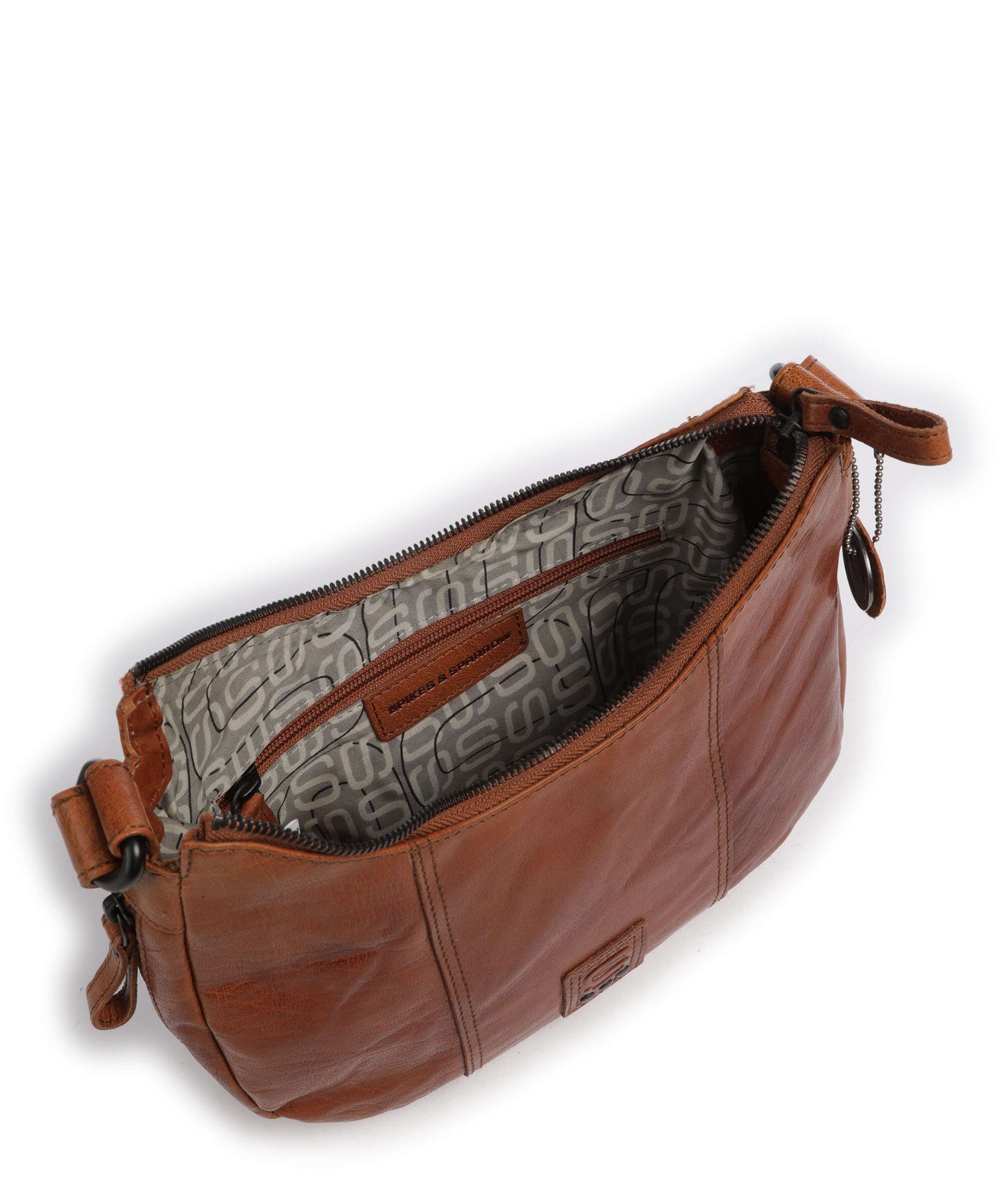 Spikes & Sparrow Bronco Hobo bag cognac