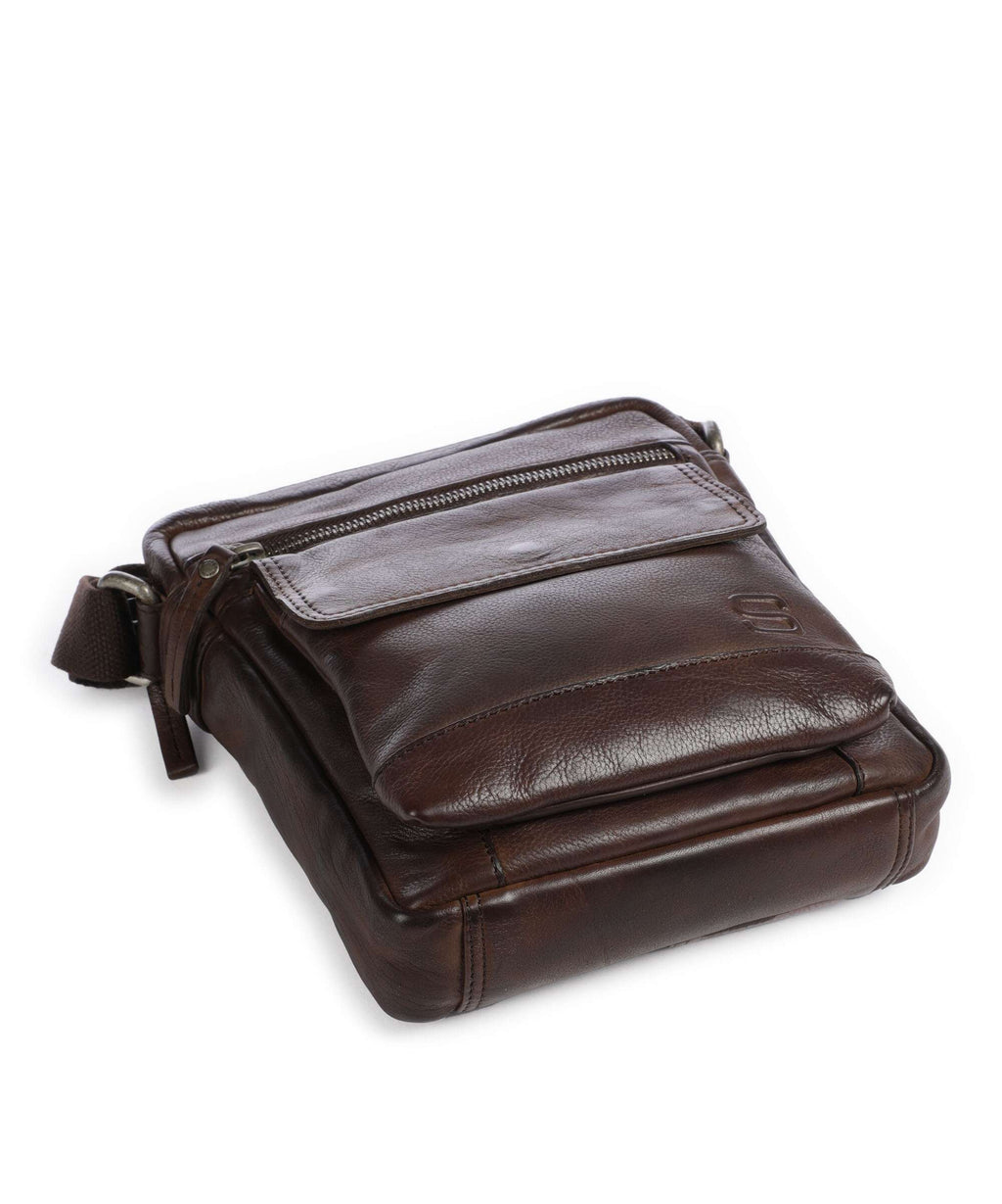 Spikes & Sparrow Apache Crossbody bag dunkelbraun