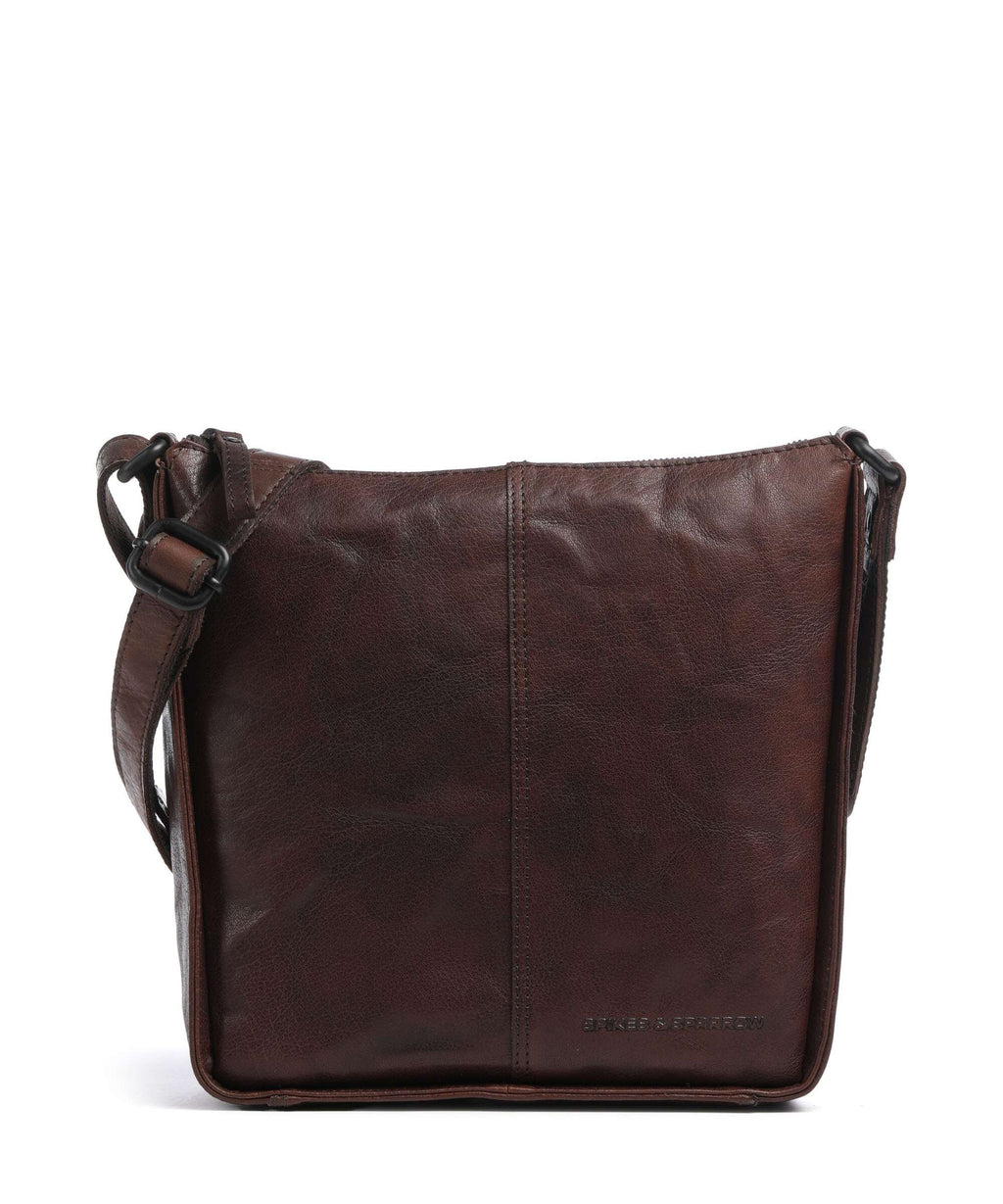 Spikes & Sparrow Bronco Titia Crossbody bag dark brown