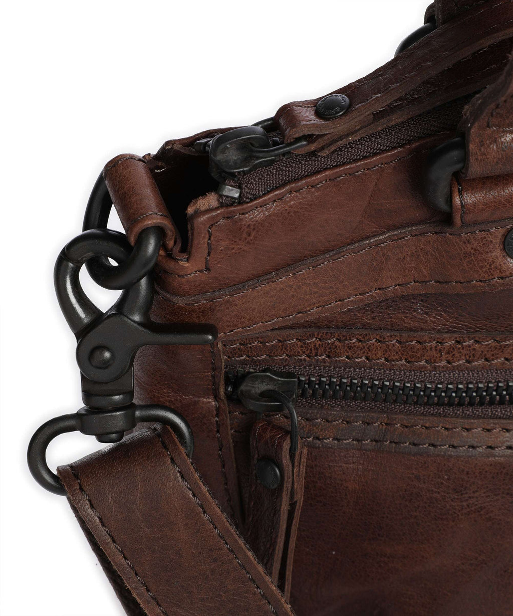 Spikes & Sparrow Bronco Cherish Shoulder bag dark brown