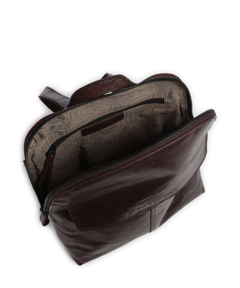 Spikes & Sparrow Bronco Jessicca Backpack dunkelbraun