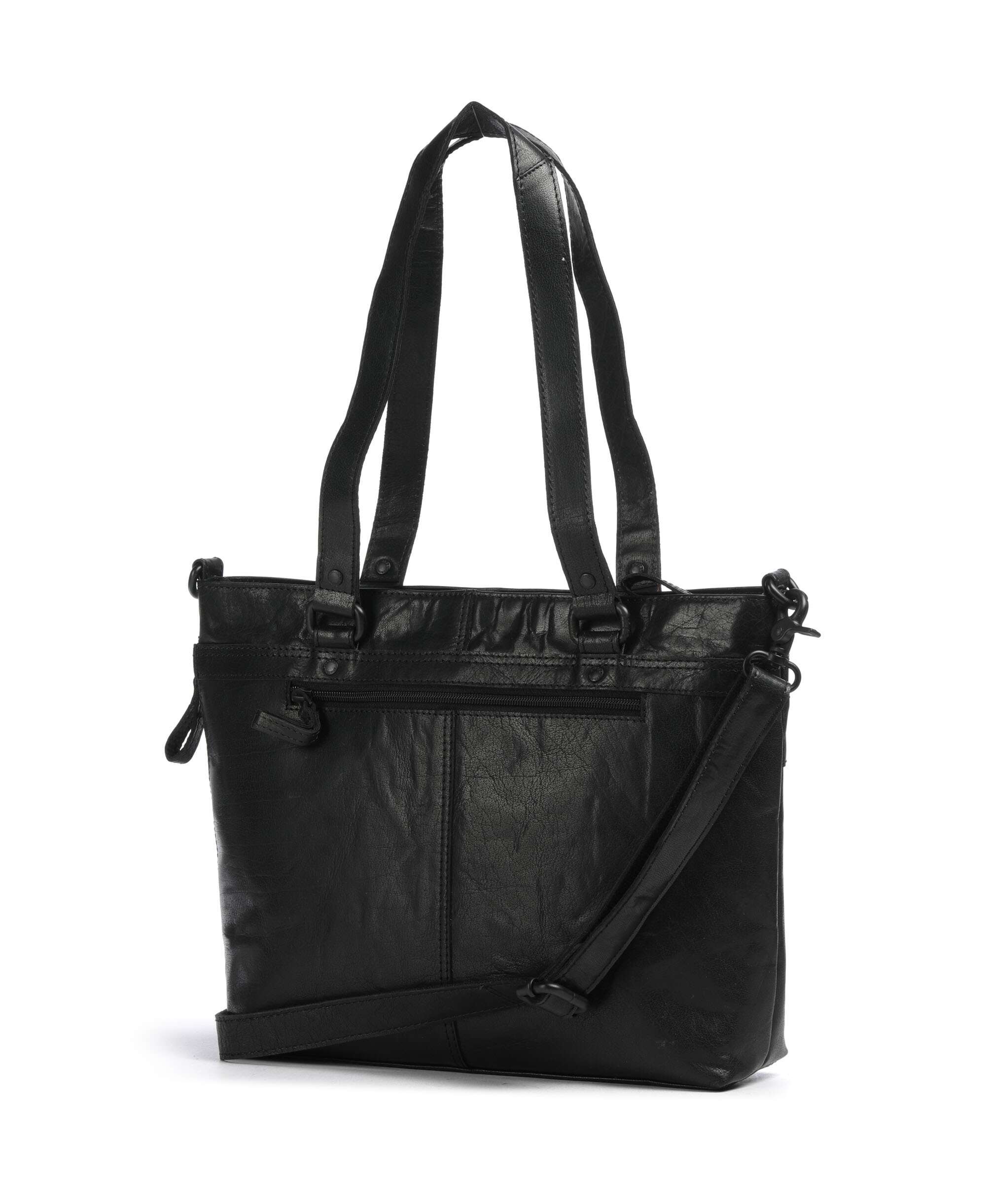 Spikes & Sparrow Bronco Lavendar Tote bag schwarz