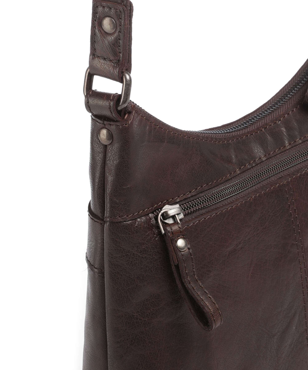 Spikes & Sparrow Bronco Elien Crossbody bag dunkelbraun