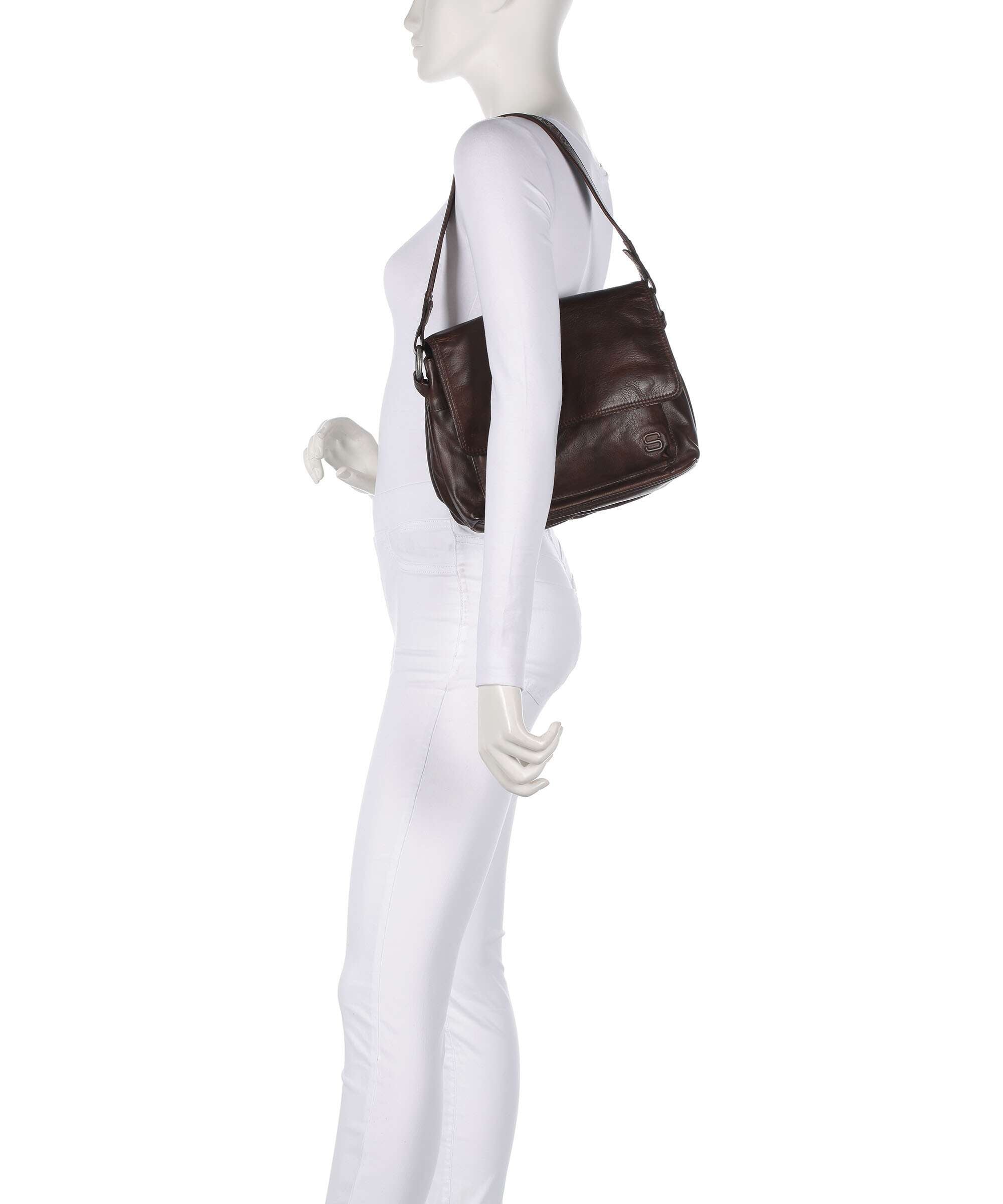 Spikes & Sparrow Apache Shawnee Shoulder bag braun