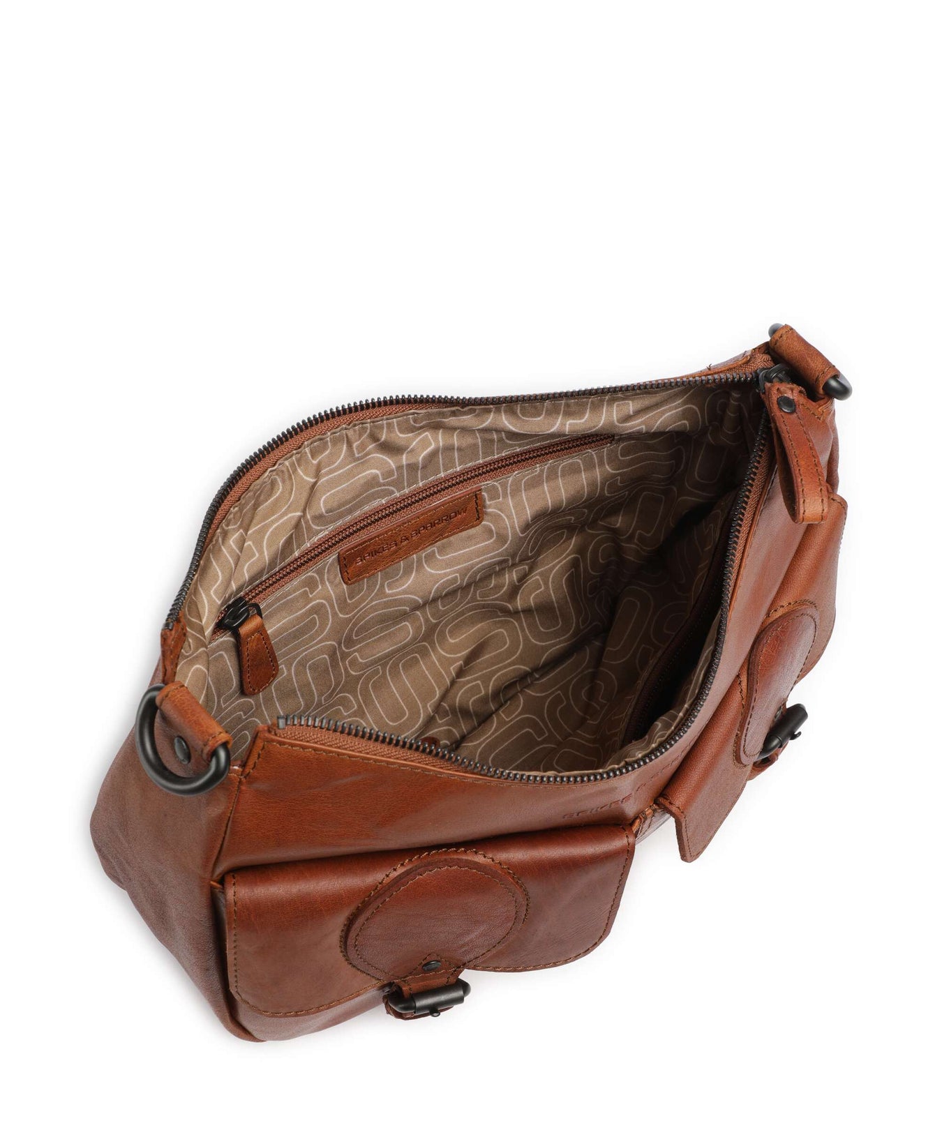 Spikes & Sparrow Bronco Ceileigh Shoulder bag brandy