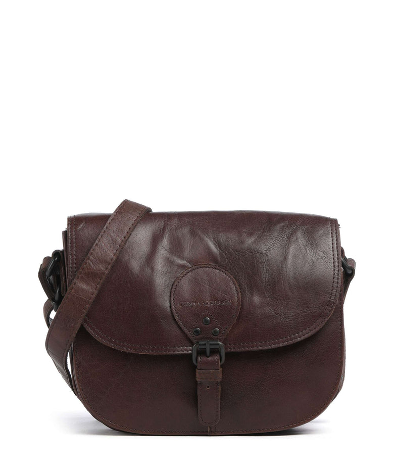 Spikes & Sparrow Bronco Lisbet Crossbody bag dark brown