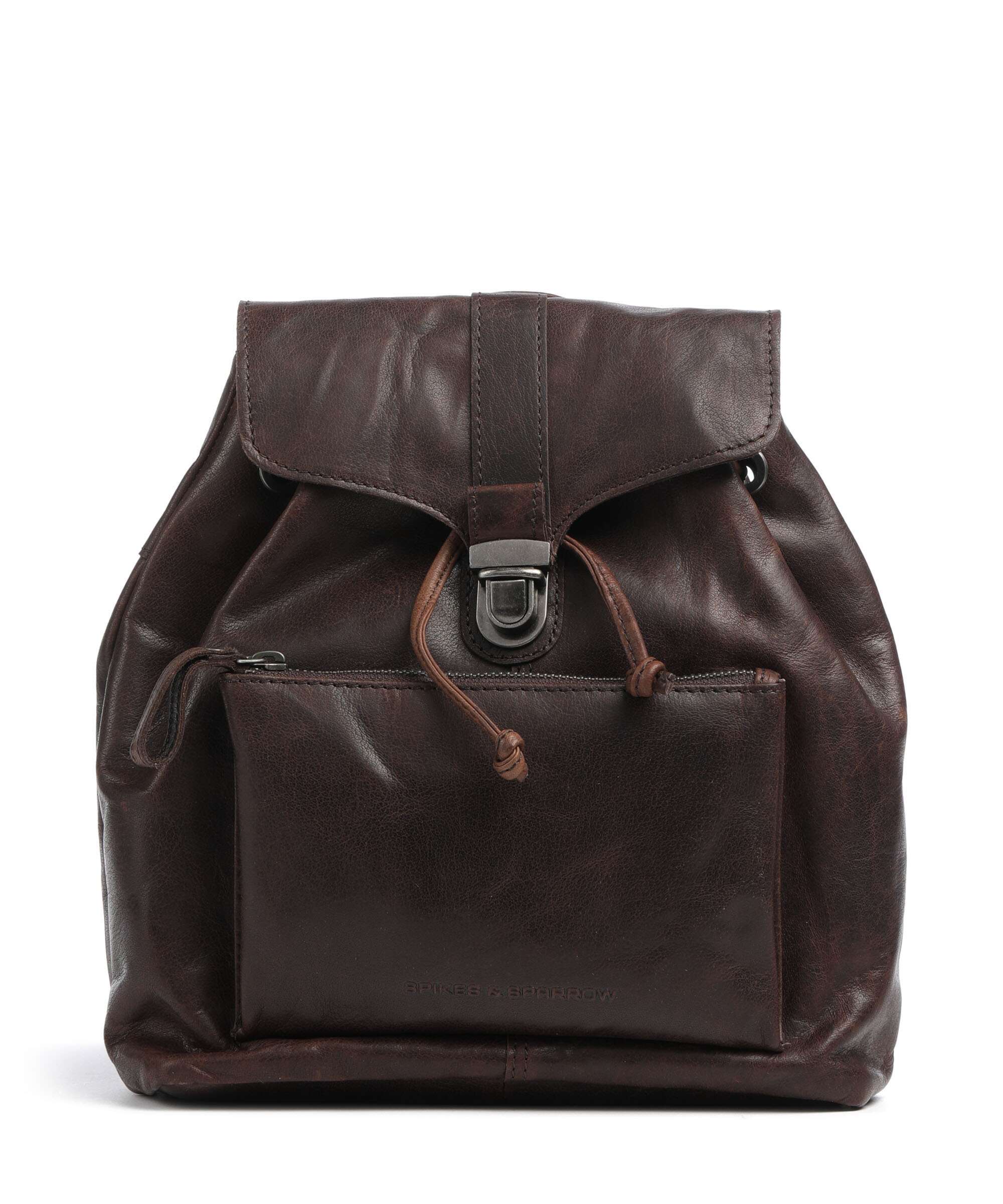Spikes & Sparrow Bronco Tamara Backpack dark brown