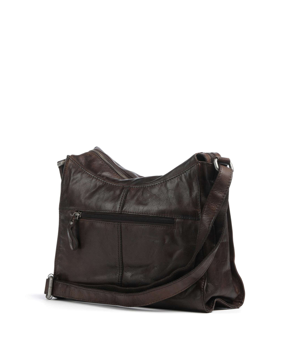 Spikes & Sparrow Apache Samara Hobo bag dark brown