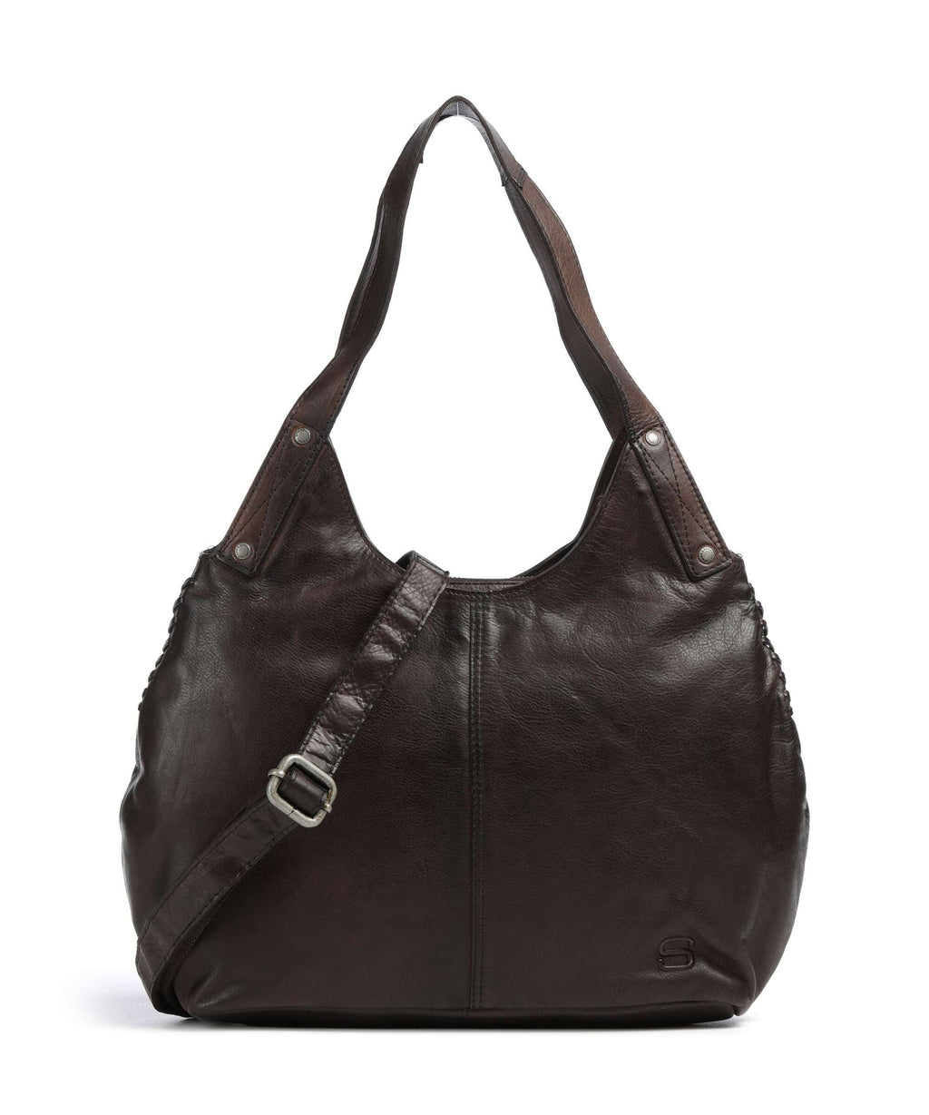 Spikes & Sparrow Apache Marthe Hobo bag dark brown