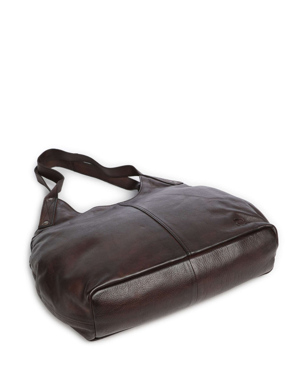 Spikes & Sparrow Apache Marthe Hobo bag dark brown
