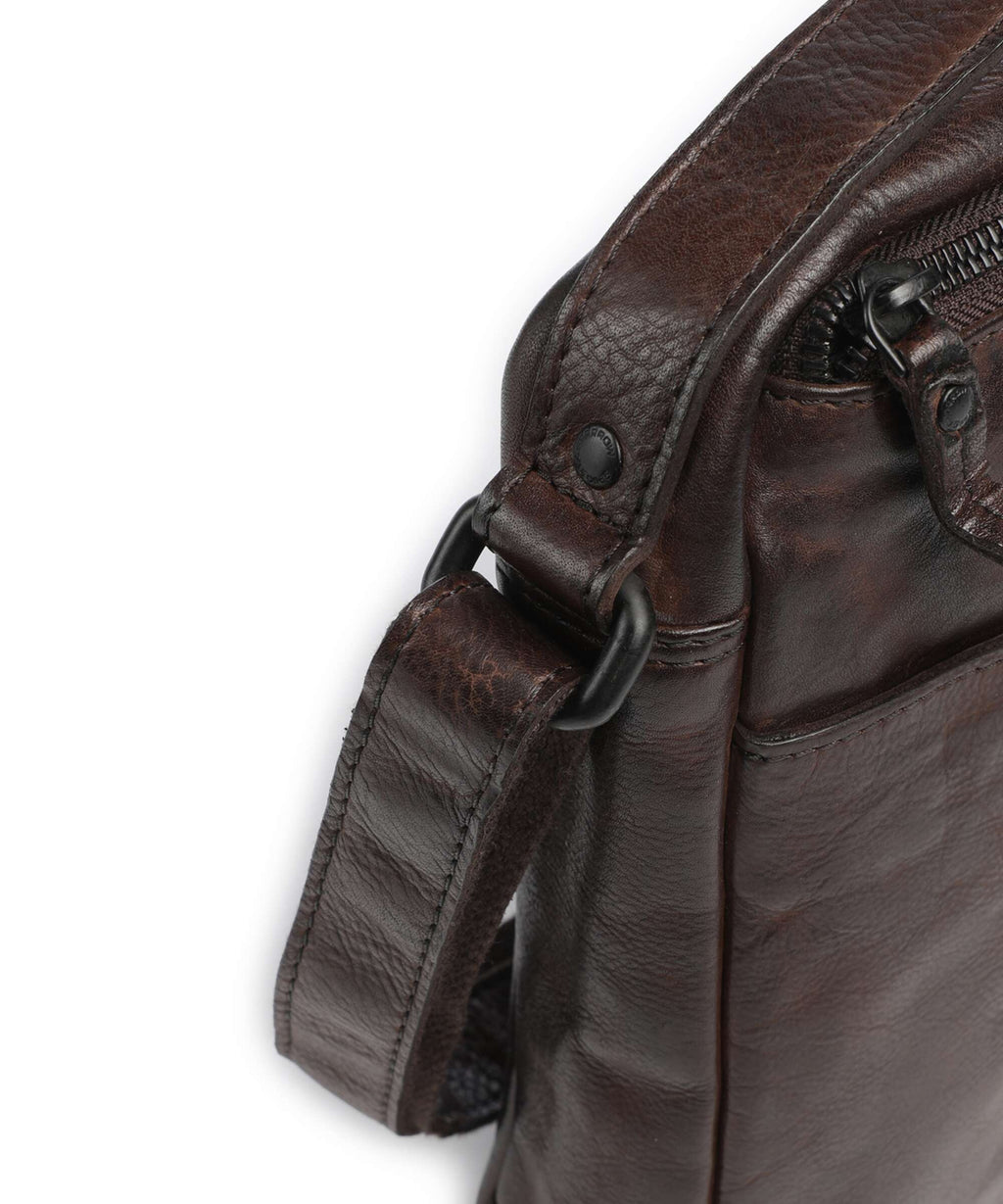 Spikes & Sparrow Apache Moses Crossbody bag dark brown