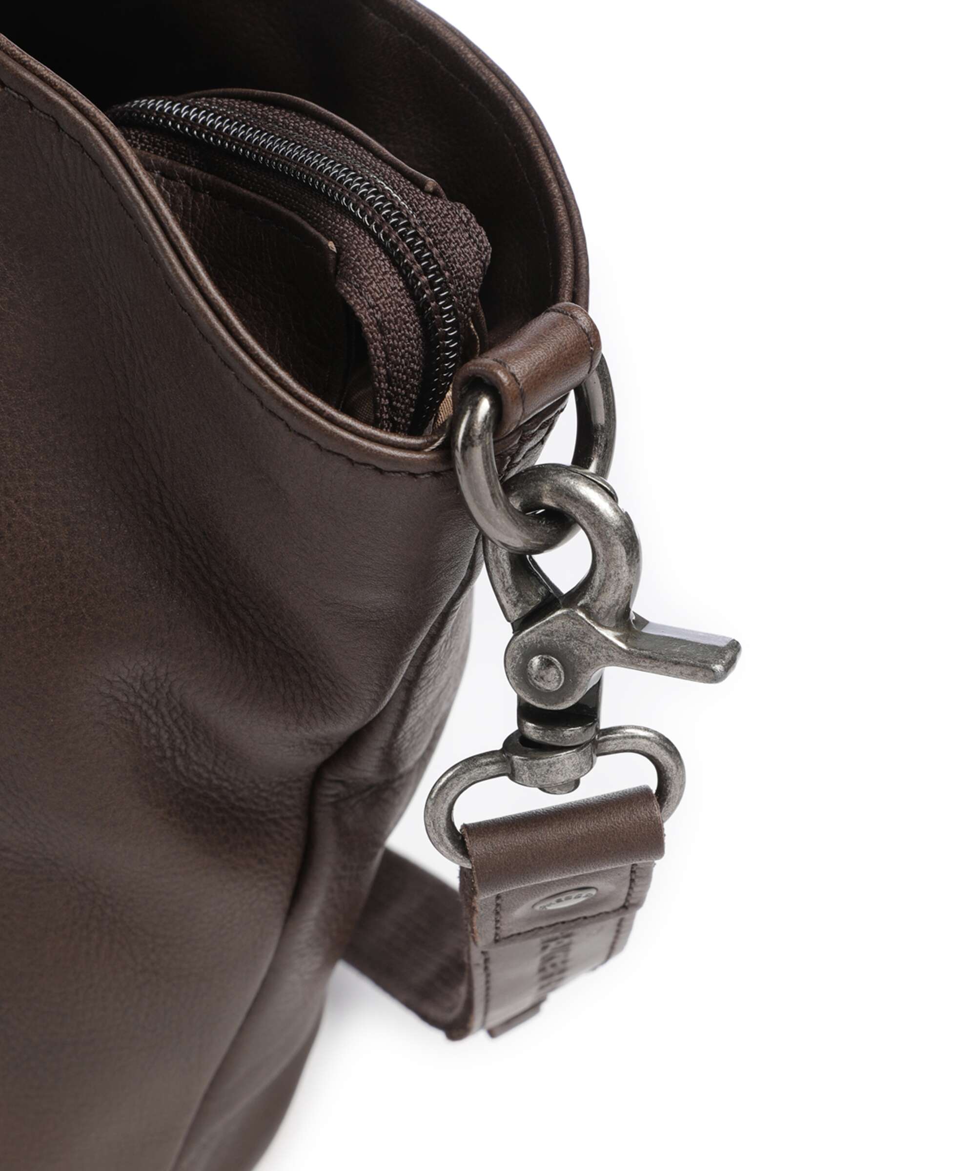 Spikes & Sparrow Woven Patty Tote bag dark brown