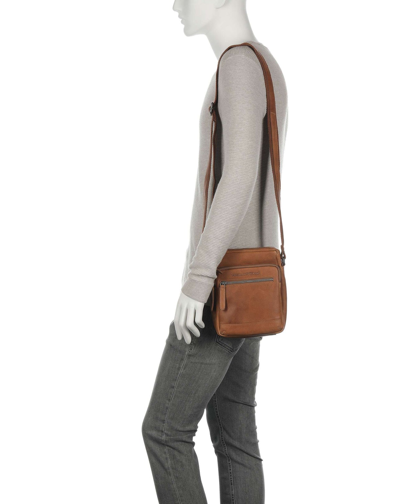 The Chesterfield Brand Birmingham Crossbody bag cognac