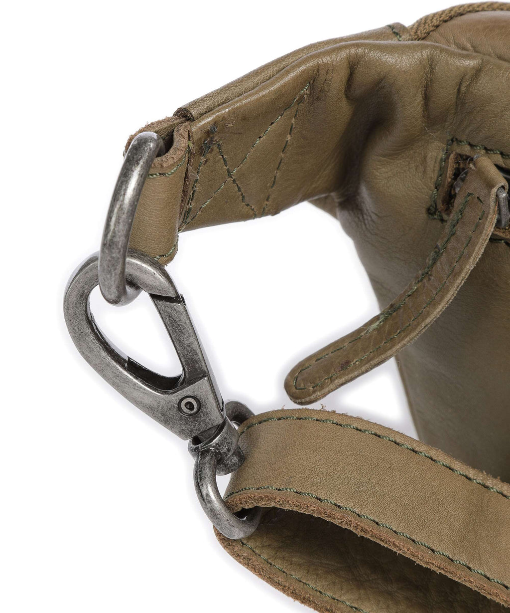 The Chesterfield Brand Washed Waxed Cow Severo Belt bag olive green