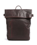 The Chesterfield Brand Cow Wax Pull Up Mazara Backpack brown