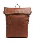 The Chesterfield Brand Cow Wax Pull Up Mazara Backpack cognac