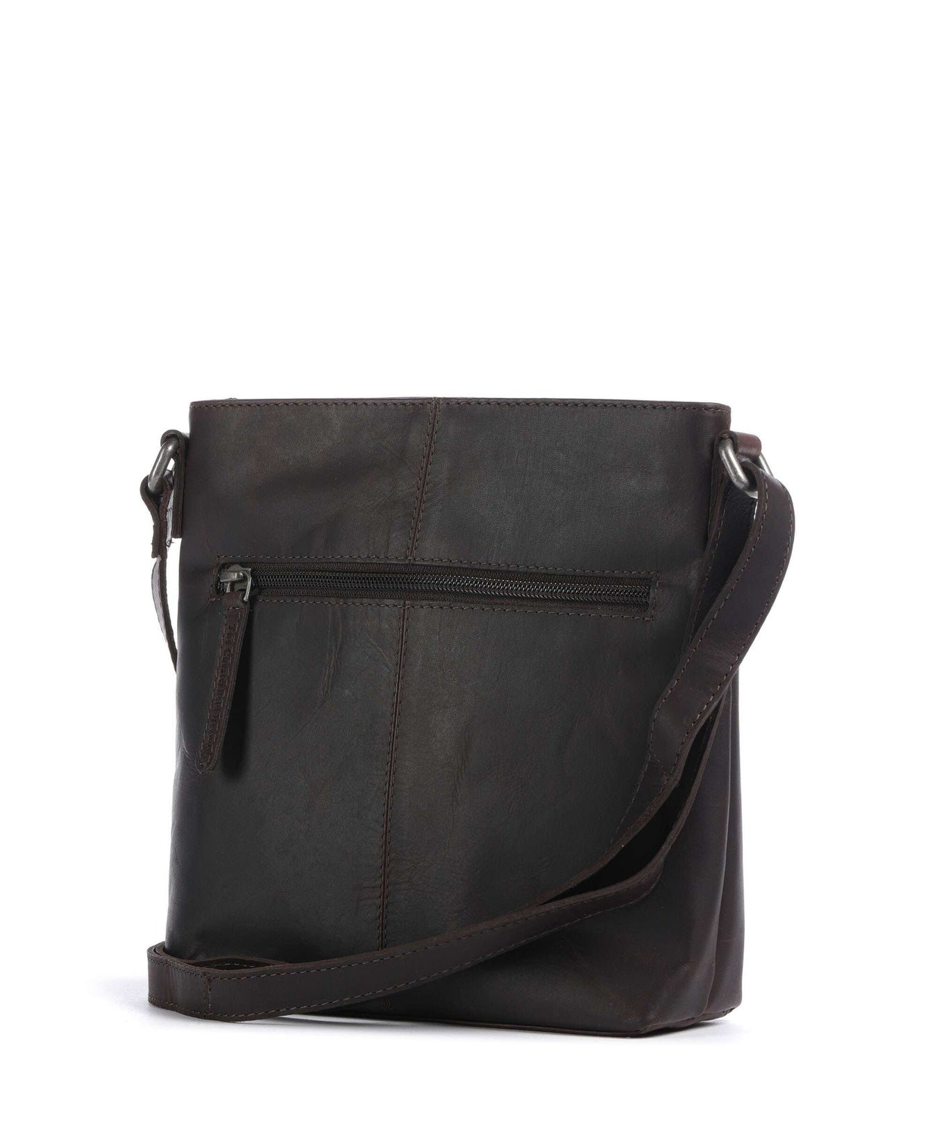 The Chesterfield Brand Wax Pull Up Cow Navene Crossbody bag brown