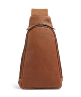 The Chesterfield Brand Wax Pull Up Cow Bowey Sac sling cognac