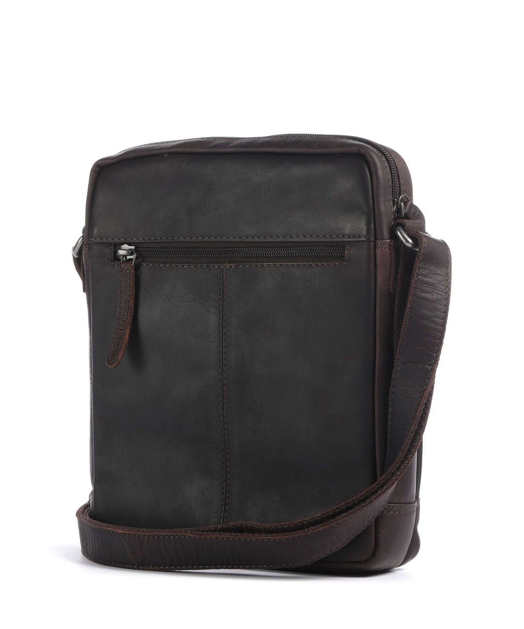 The Chesterfield Brand Wax Pull Up Cow Montira Crossbody bag brown