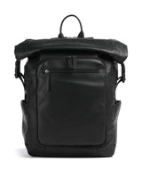 The Chesterfield Brand Wax Pull Up Cow Remo Sac à dos roll-top black
