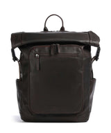 The Chesterfield Brand Wax Pull Up Cow Remo Sac à dos roll-top brown