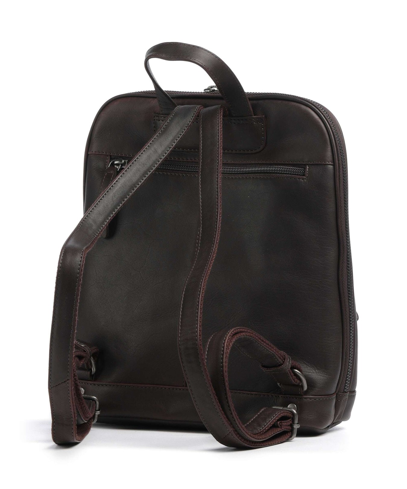 The Chesterfield Brand Wax Pull Up Cow Floran Backpack brown