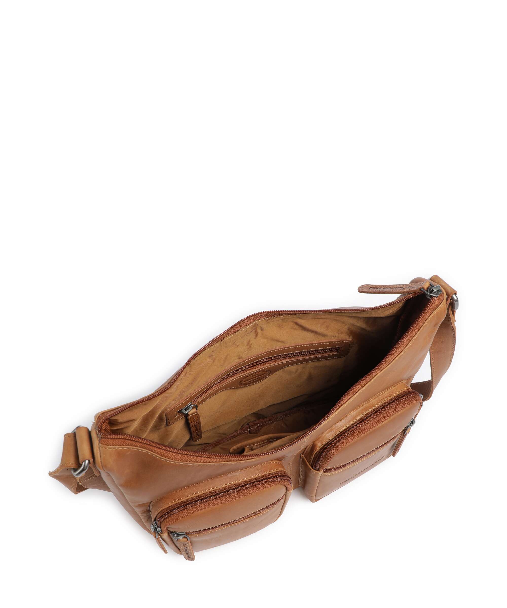 The Chesterfield Brand Wax Pull Up Cow Valenora Shoulder bag cognac