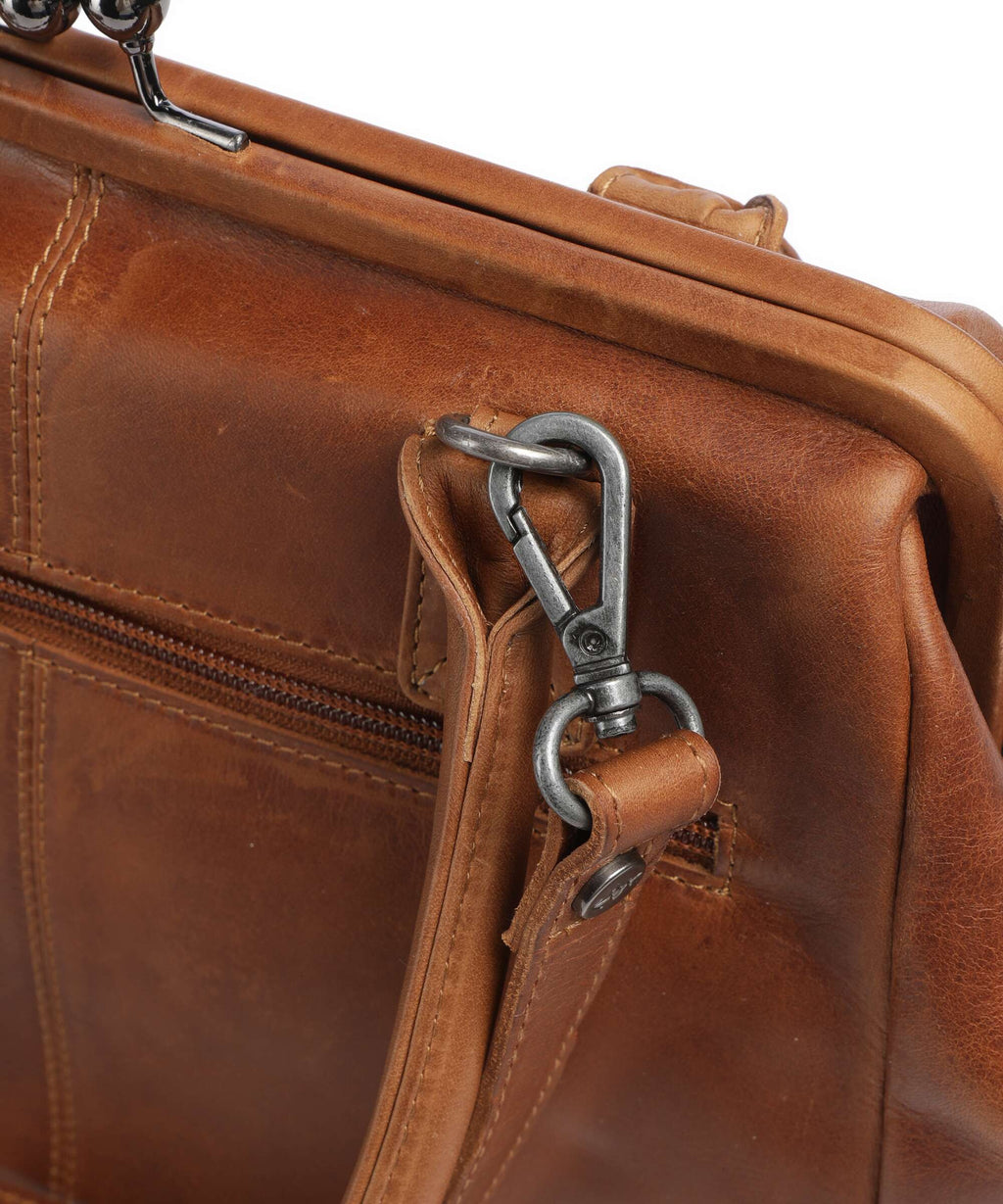 The Chesterfield Brand Wax Pull Up Cow Dorin Shoulder bag cognac