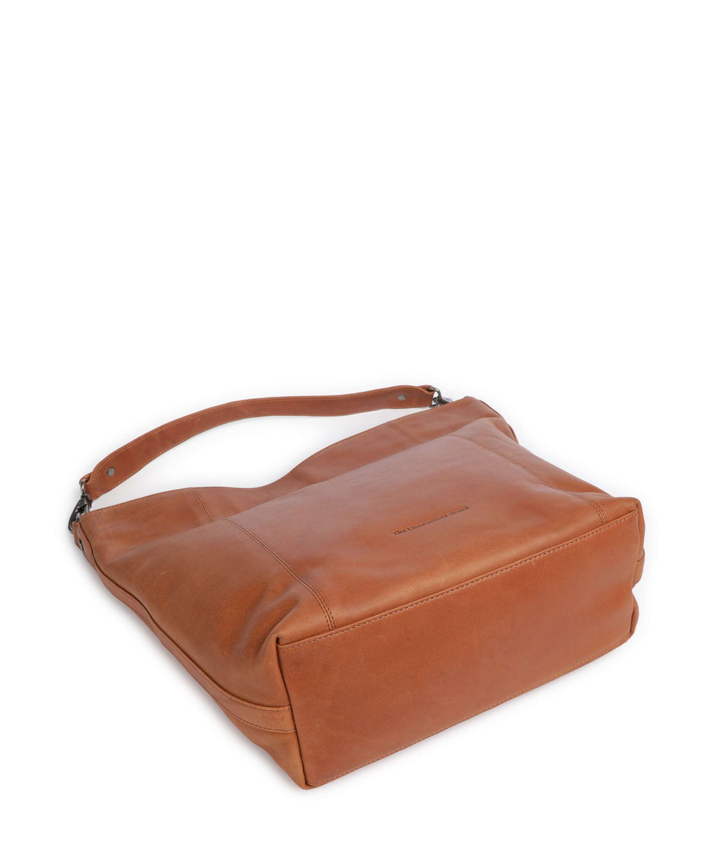 The Chesterfield Brand Wax Pull Up Cow Zira Hobo bag cognac