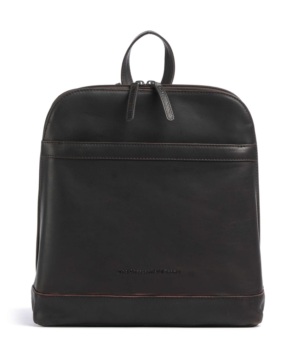 The Chesterfield Brand Wax Pull Up Cow Tigris Backpack brown