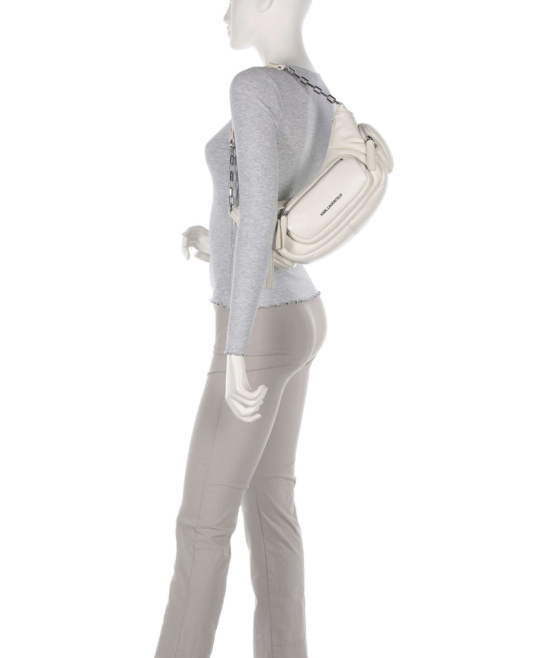 Karl Lagerfeld K/City Medium Shoulder bag offwhite