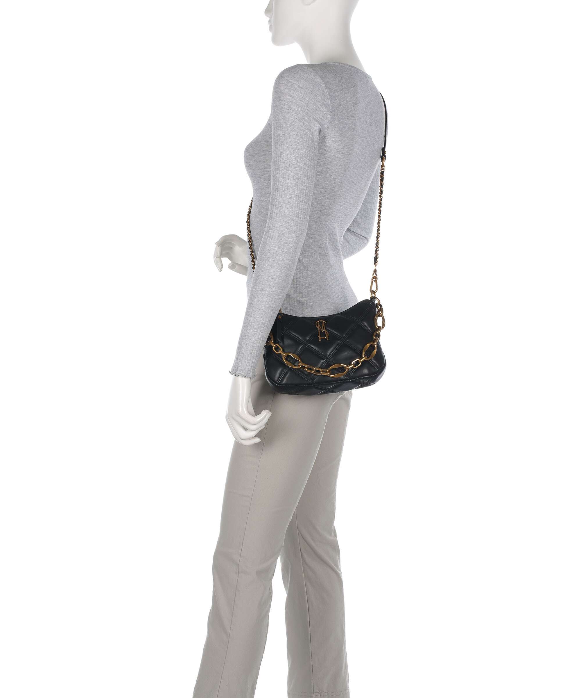 Steve Madden BAURA Shoulder bag gold/black