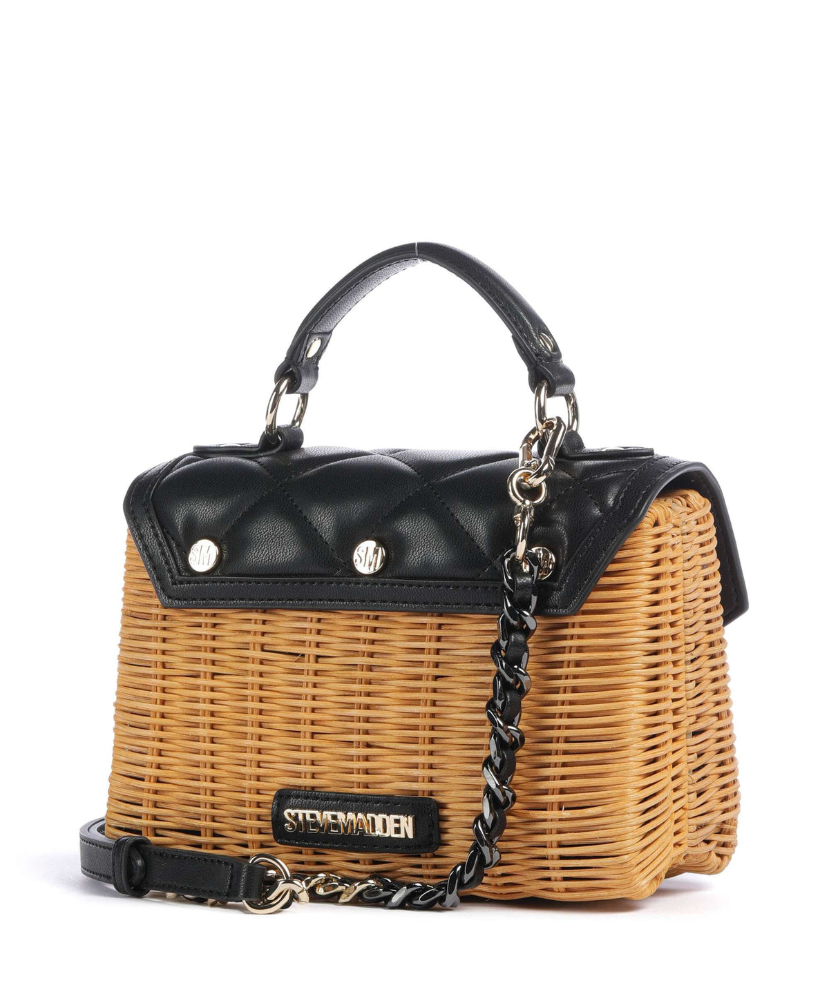 Steve Madden BPICNIC Crossbody bag black/gold
