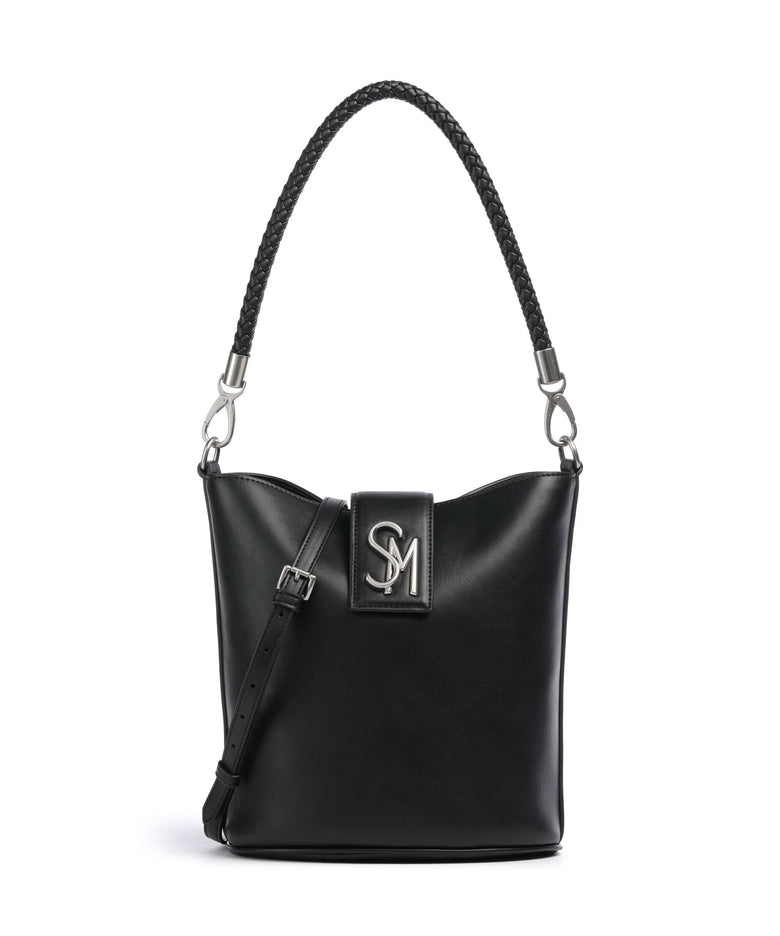 Steve Madden BARRIE Bucket bag black/silver