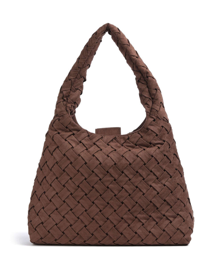Steve Madden BRHIANON Hobo bag chocolate/gold