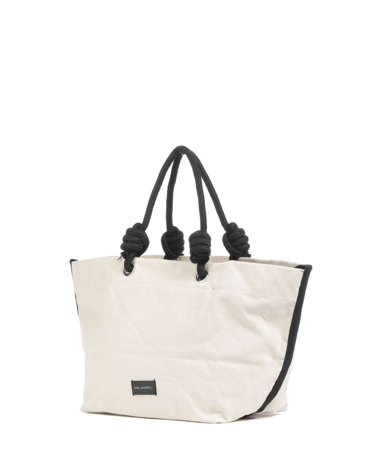 Karl Lagerfeld Hotel Karl Tote bag natural