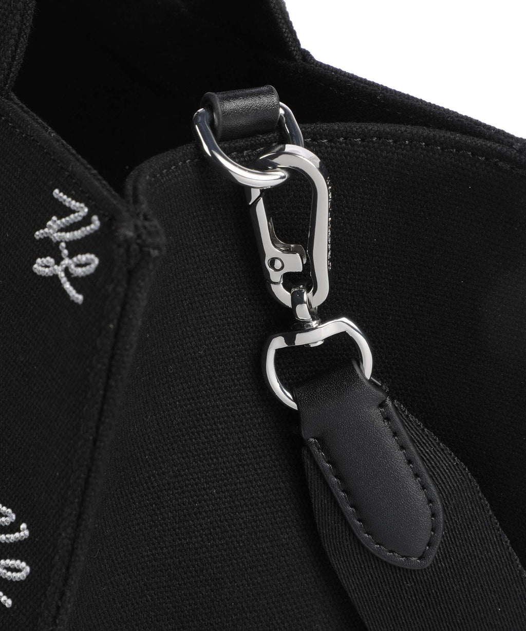 Karl Lagerfeld K/Autograph Medium Handbag black embellishment