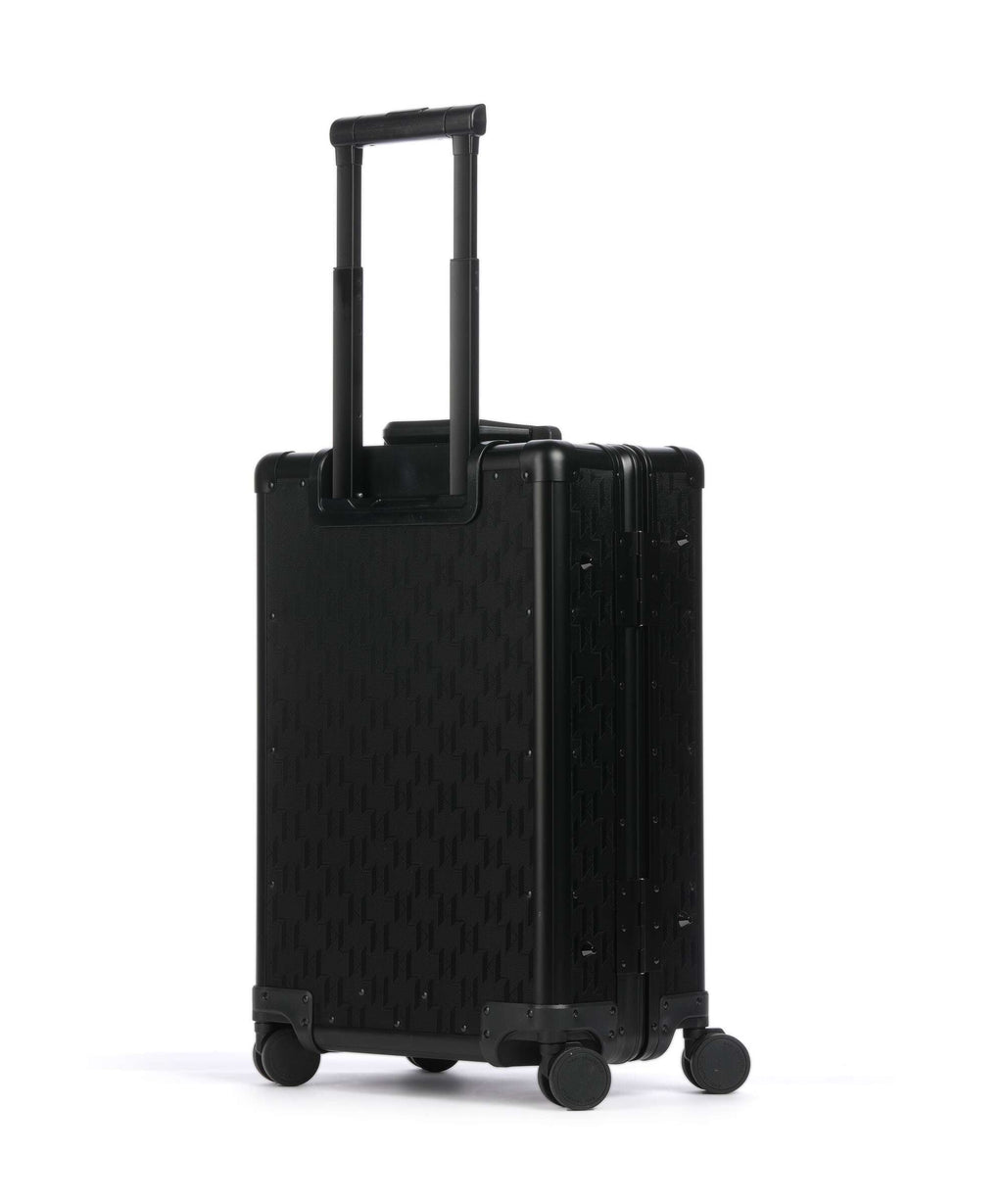 Karl Lagerfeld K/Essential Mono Spinner (4 wheels) monogram/black