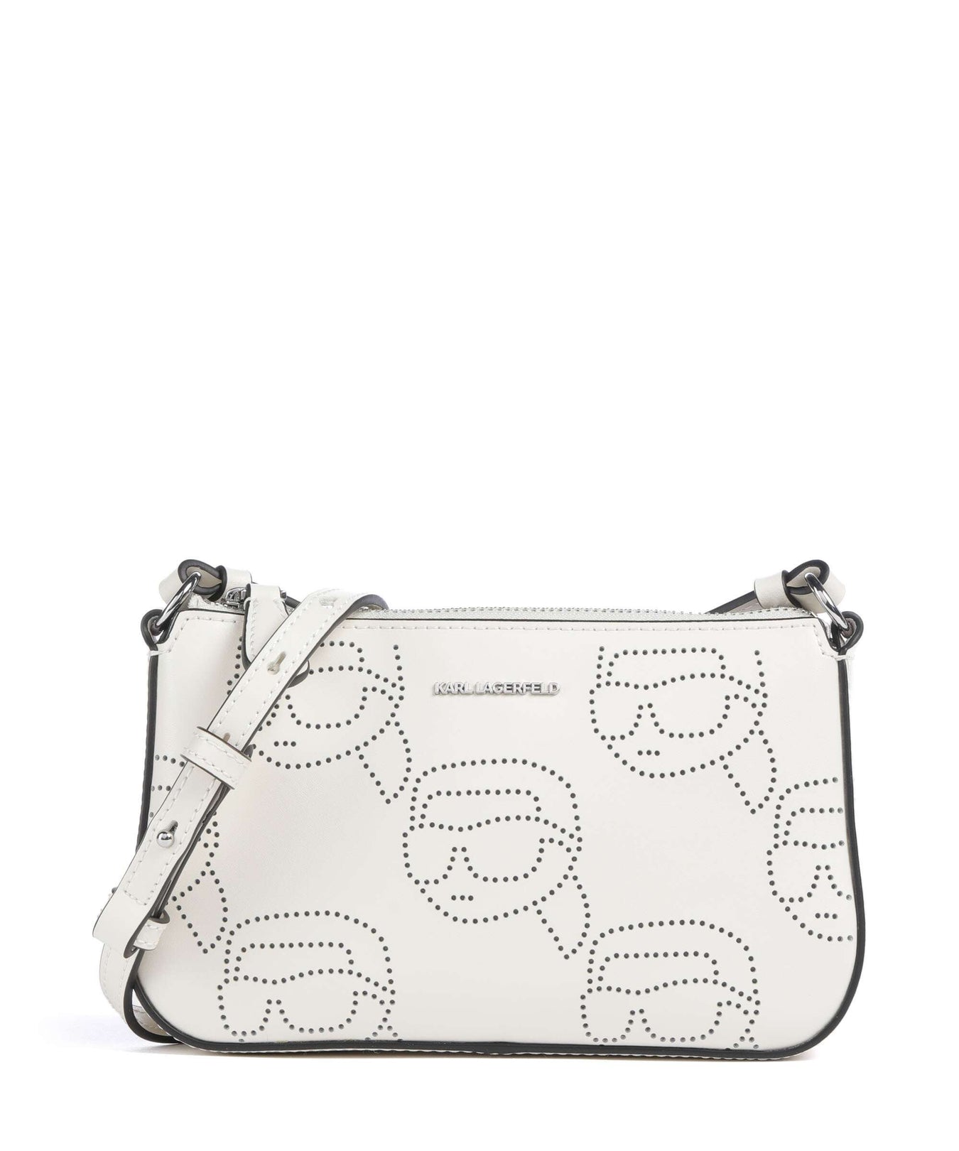 Karl Lagerfeld K/Ikonik Crossbody bag offwhite