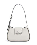 Karl Lagerfeld K/Signature Sac porté épaule cement