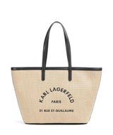 Karl Lagerfeld K/Rue St Guillaume Tote bag natural