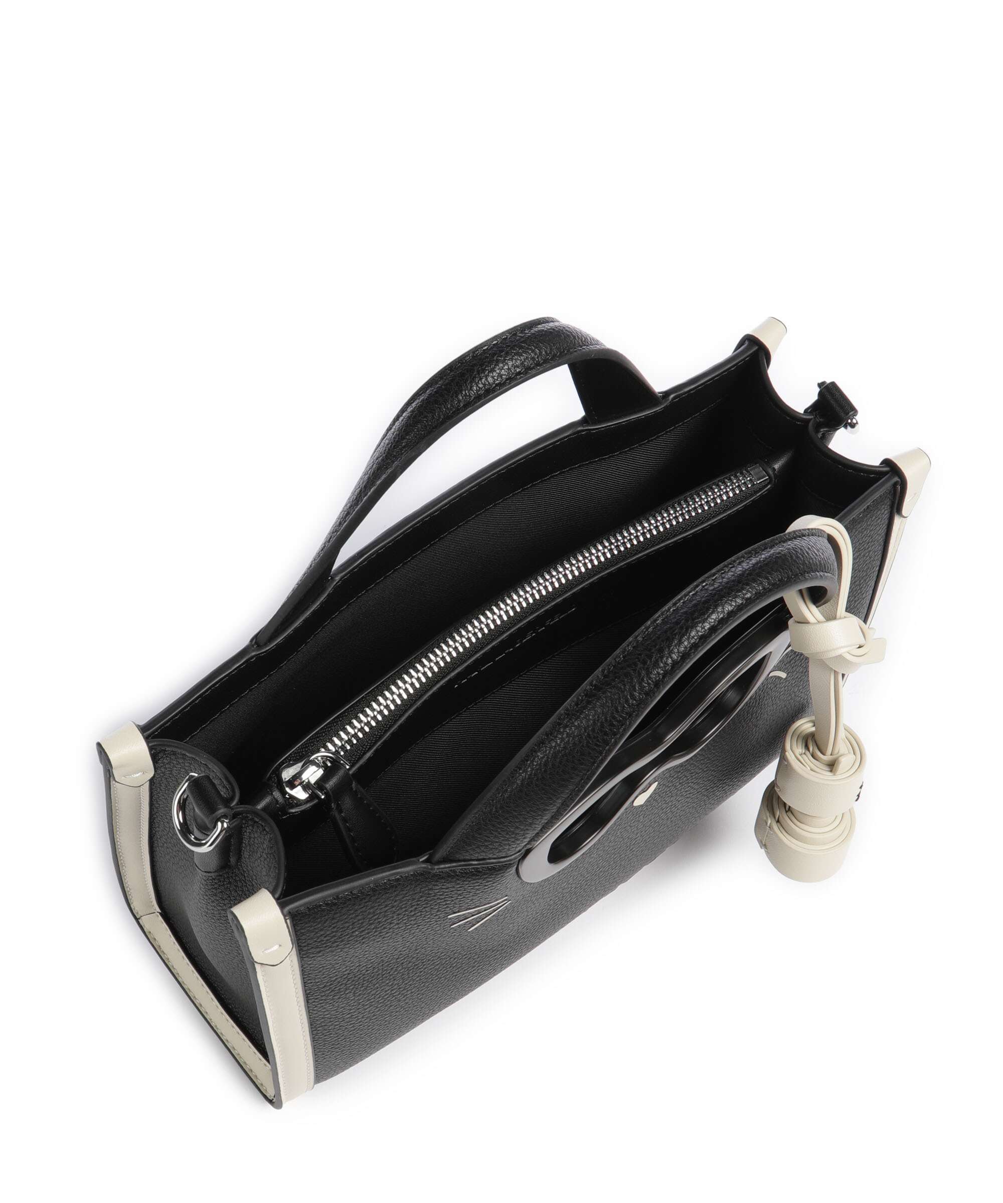 Karl Lagerfeld K/Ikon Choupette Small Handbag black