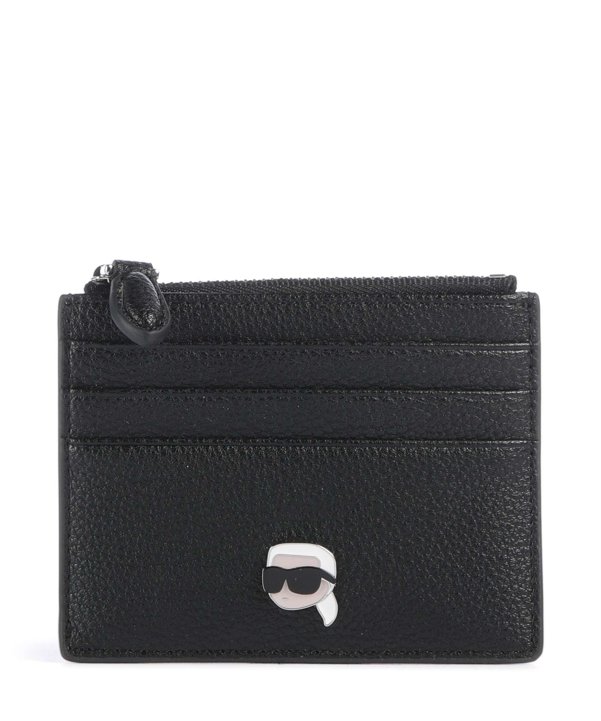 Karl Lagerfeld K/Ikon Credit card holder black