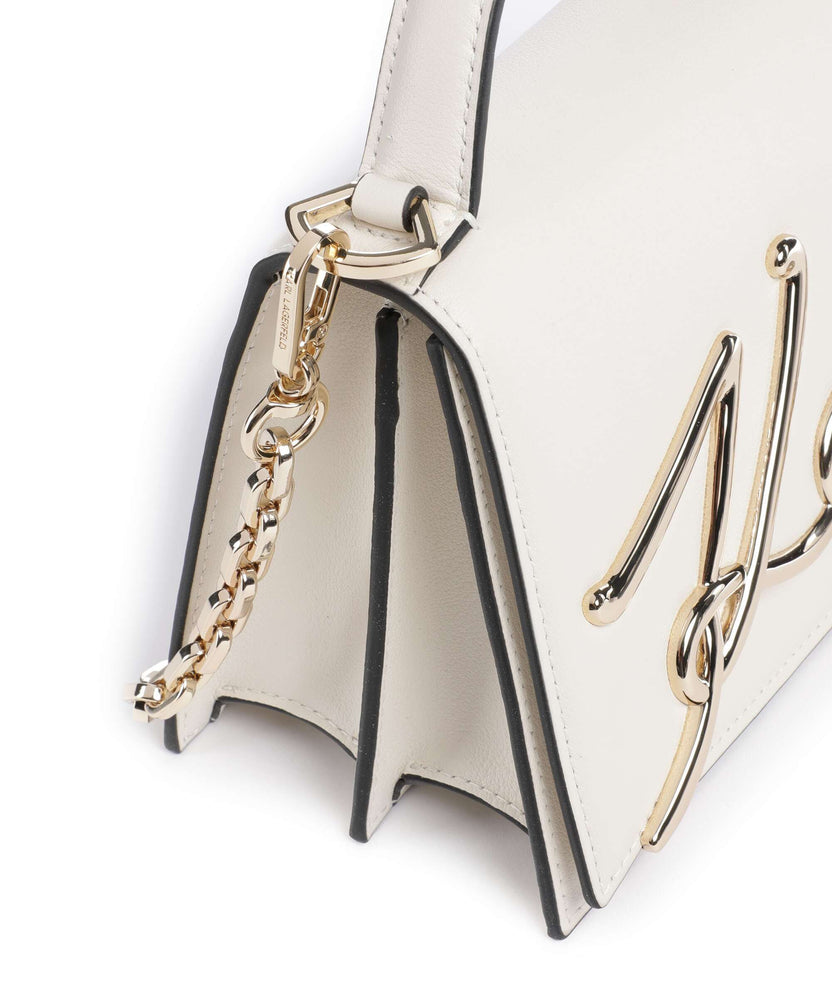 Karl Lagerfeld K/Signature 2.0 Handbag off white