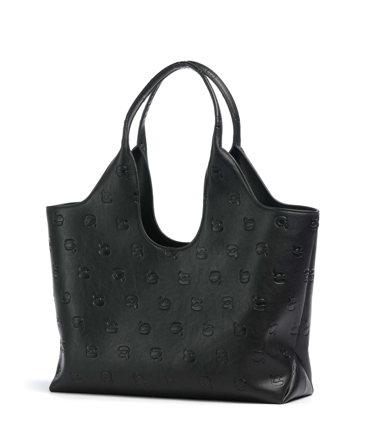 Karl Lagerfeld K/Ikon Monogram Medium Tote bag tonal black