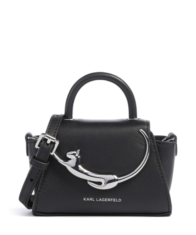 Karl Lagerfeld Ikon Choupette Mini Crossbody bag black