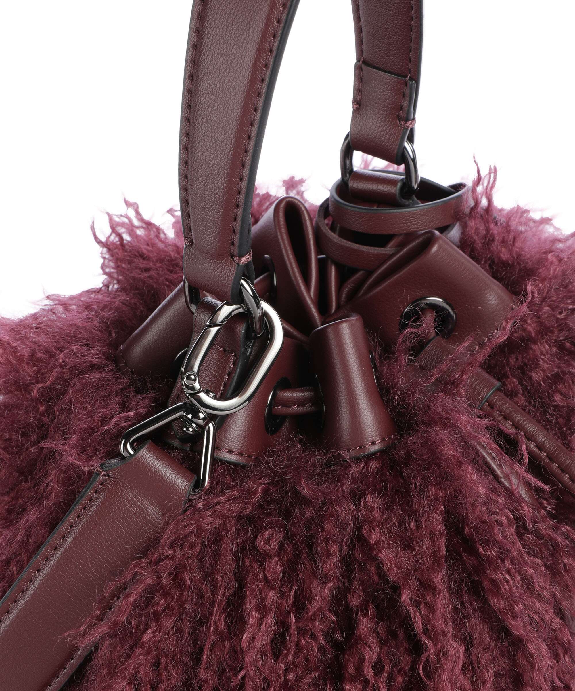 Karl Lagerfeld K/Weave Bucket bag windsor/burgundy