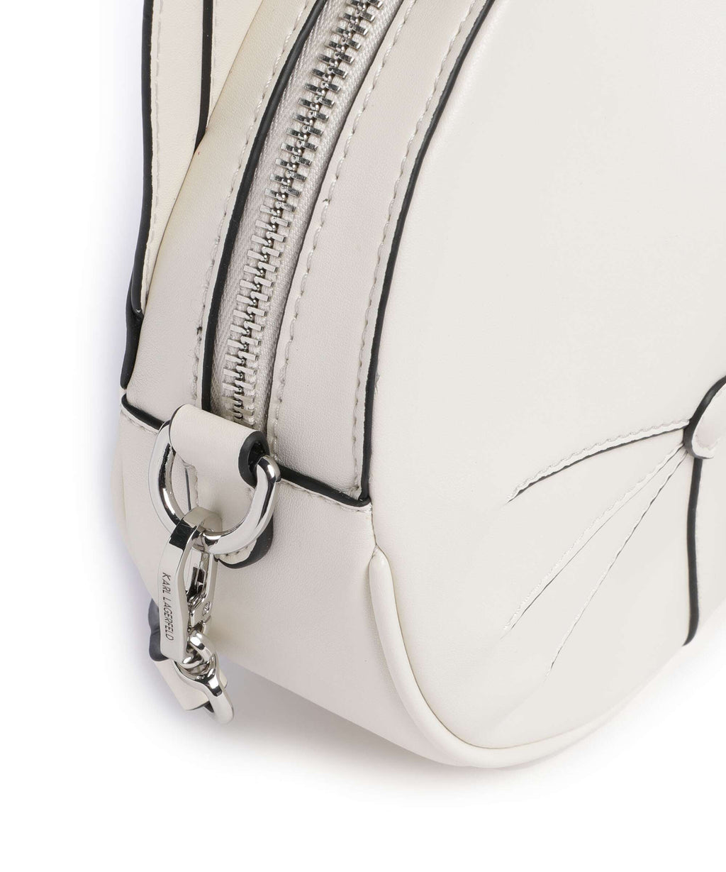 Karl Lagerfeld Ikon Chat Crossbody bag off white