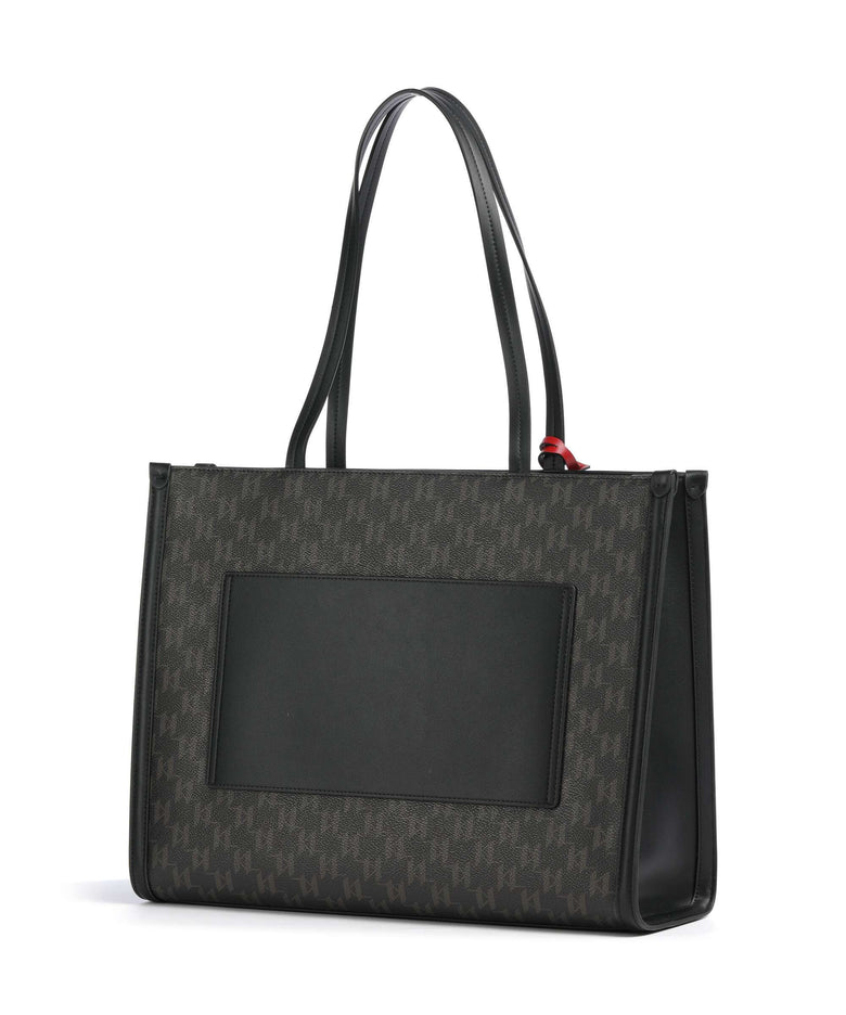 Karl Lagerfeld Ikon Monogram Tote bag brown/kl mono