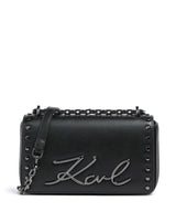Karl Lagerfeld K/Signature 2.0 Sac porté épaule black embellishment